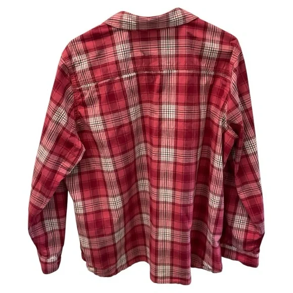 CARHARTT WOMENS PLAID BLOUSE SIZE XXL - Picture 2 of 5